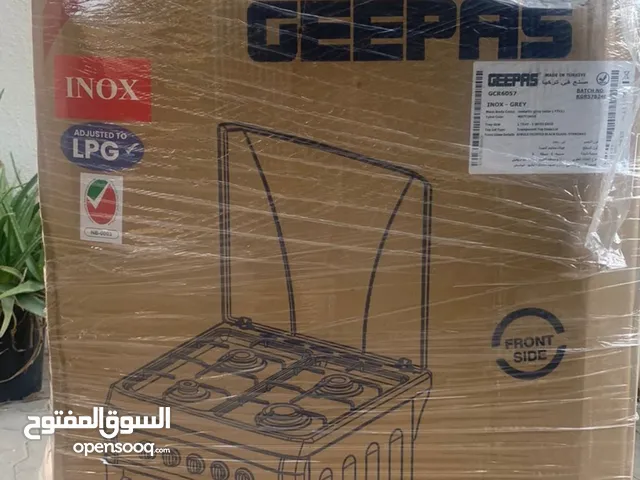 طباخ غازي4 شعلات مع فرن صنع تركي جديد