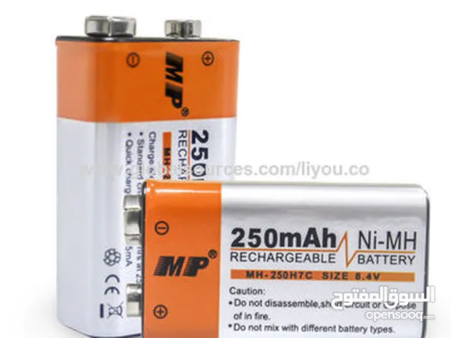 بطاريات شحن قياس Rechargeable Battery 9V