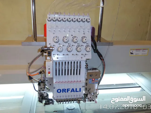 ماكينة تطريز راس واحد مع برق ORFALI