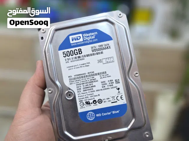 WD HDD 500GB BLUE