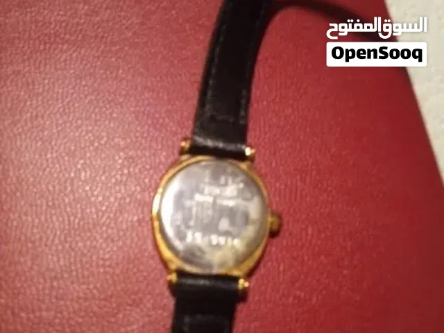 ساعة ماركة ببرلوفا سويسري كستك جلد مينا بيضاء ايطار ذهبي بحال الوكاله للبيع بربع سعر الوكيل100