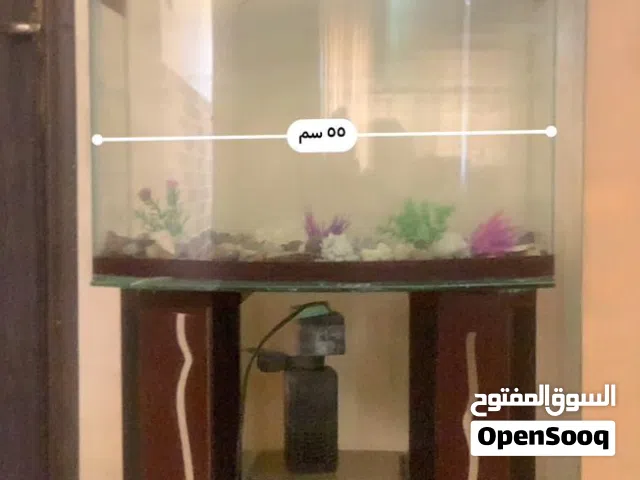 حوض سمك مستعمل بحاله الوكاله