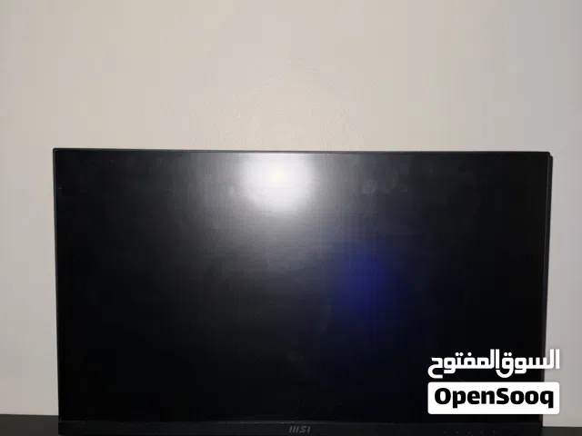 للبيع شاشه msi 27 بوصه 120 hz فيها سماعات وسنتاند متحرك