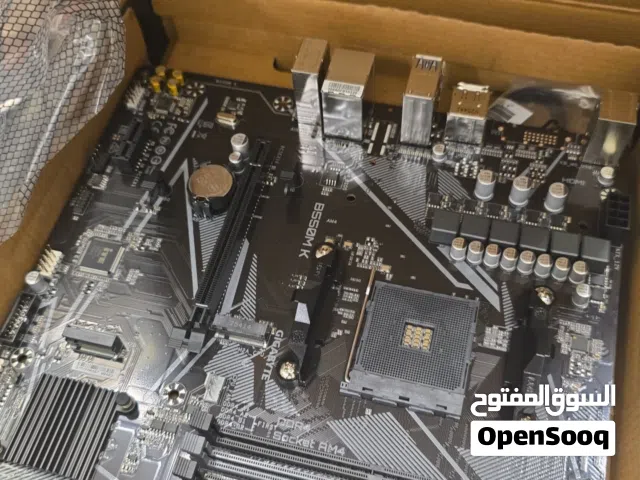 لوحة أم Gigabyte B550M K جديدة جديدة بالكرتونة
