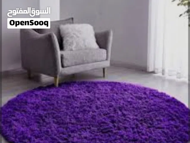 للبيع سجاد دائري بحالة ممتازة جدا عطني سعرك وشيل