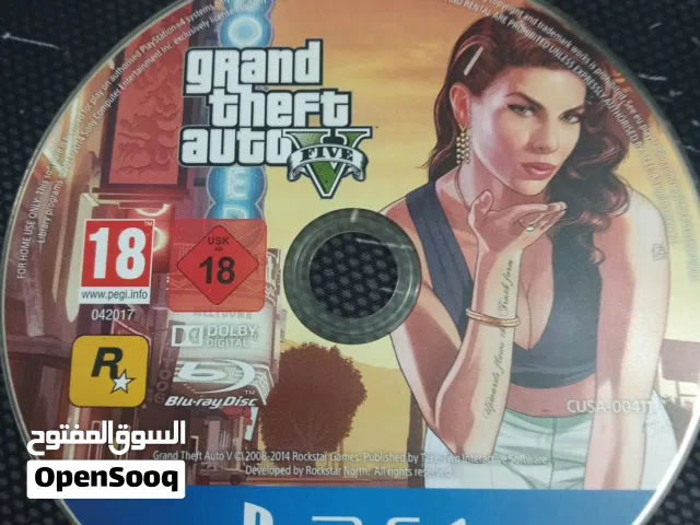 CD GTA 5 primeuem edition بدون علبه