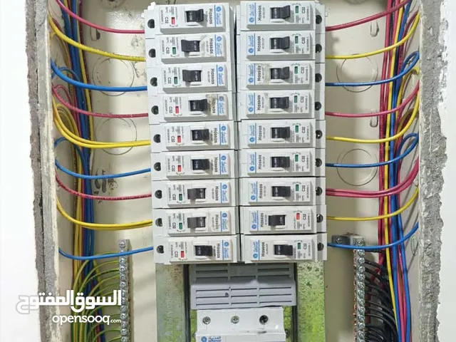 فنى كهربائي منازل لأعمال الصيانه والتشطيب