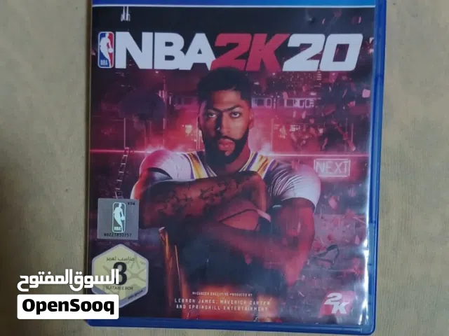 لعبة NBA 2K20 PS4 أصلية اللعبة شغالة 100% بدون  مشاكل الأسطوانة بحالة ممتازة السعر 450 قابل للتفاوض