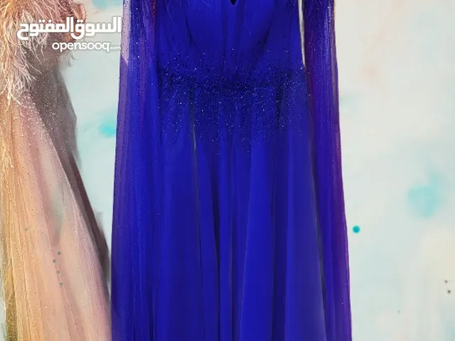 خيال الفستان الأزرق الملكي مقاس 14 جديد للبيع