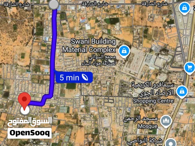 ارض للبيع في الكريمية، منطقة سكنية عامرة بجانب مسجد السلف الصالح