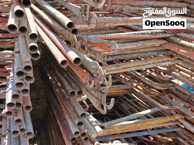 سقالة مستعملة بدون اكسات تقريبا 150مربع و50H