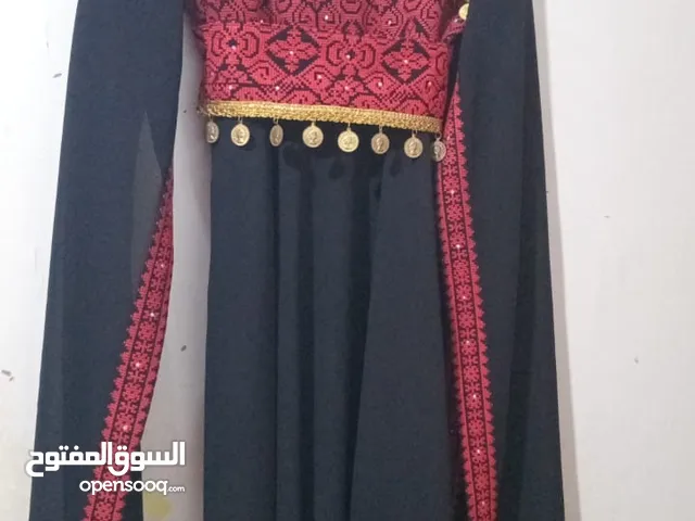 ثوب فلاحي تطريز ماكينه
