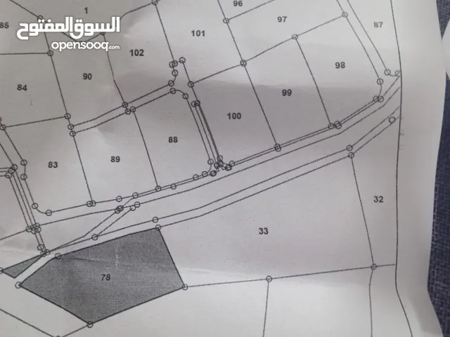 ارض مطلة منطقة شاليهات