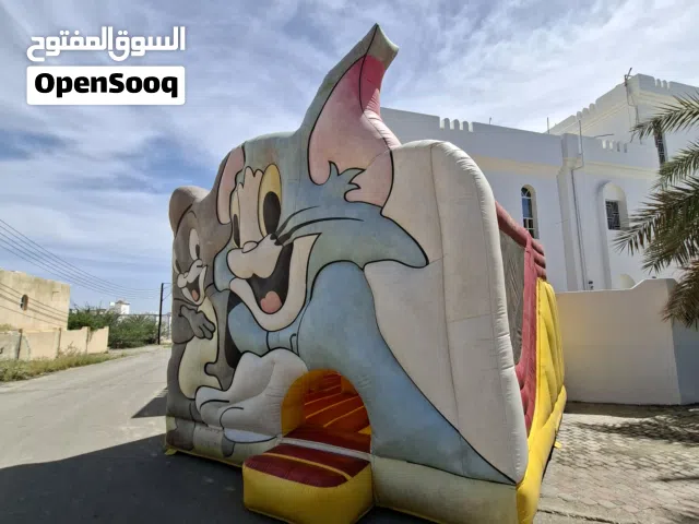 نطيطه للإيجار للأطفال – تصميم Tom and Jerry