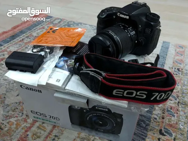 للبيع كاميرا 70D نضيفه خاليه من العيوب