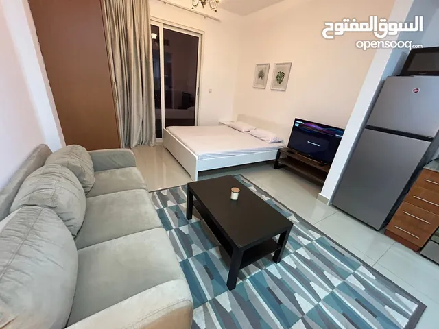 استديو للايجار امام محطه المترو باكثر المناطق الحيويه بمسبح خاص وحديقه شامل جميع الخدمات