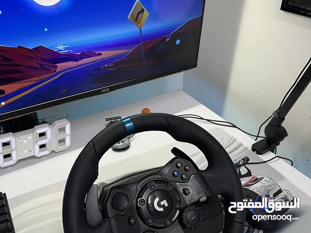 للبيع: Logitech G923 + ناقل حركة (Shifter)