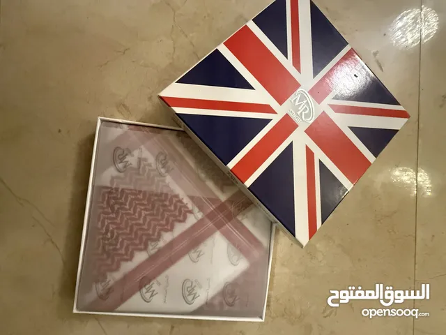 غترة حمراء صناعة لندن مقاس 55