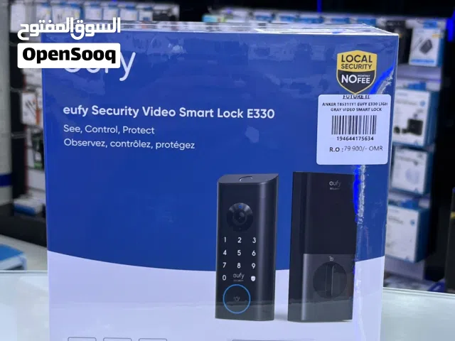 eufy Security Video Smart Lock E330, 3-in-1 Camera+Doorbell+Fingerprint
