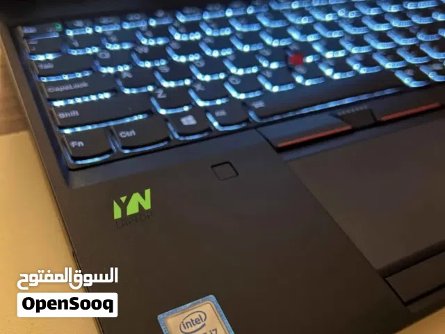 Lenovo ThinkPad P50 الرام 16GB الهارد 512GBssd المعالج Core i7 الشاشة 15,6
