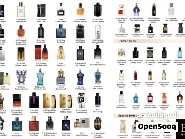 عطور اصلية ستوك الحرة