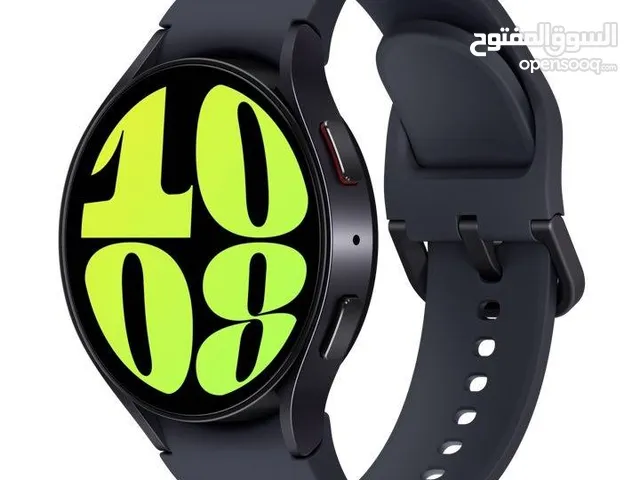 ساعة جلاكسي watch6 44m شبه جديدة مع كامل اغراضها وكرتونتها