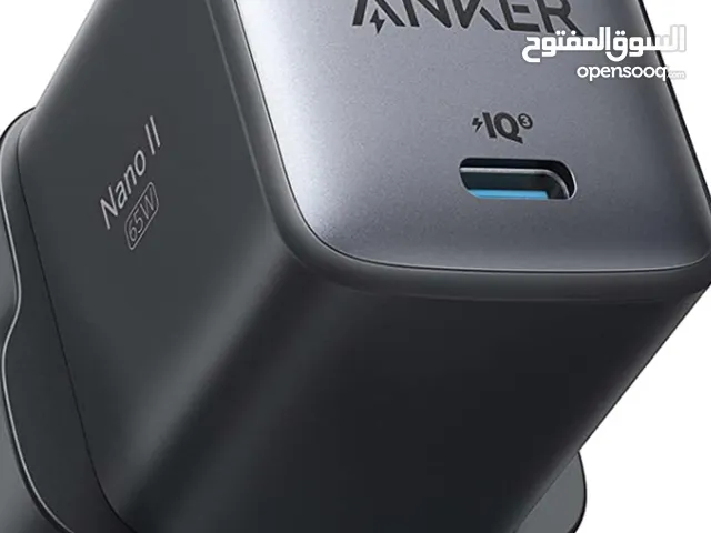 Anker fast charger for mobile and laptop 65watt (GaN technology) so small and less heat