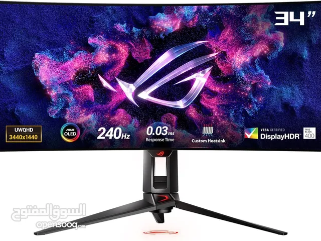 شاشة الألعاب ROG Swift OLED PG34WCDM