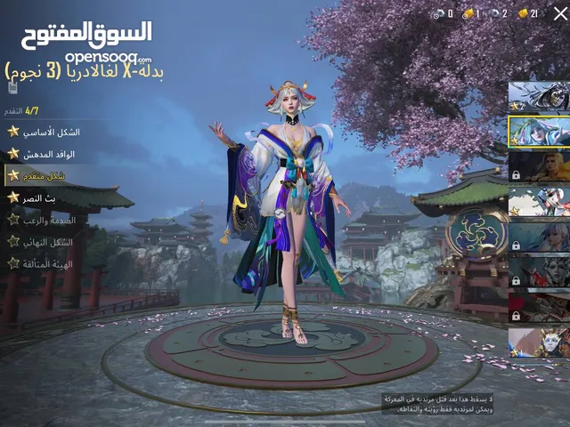 حساب ببجي فول مواصفات
