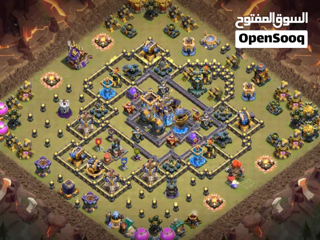 حساب كلاش اوف كلانس وكلاش رويال وبراول ستارز