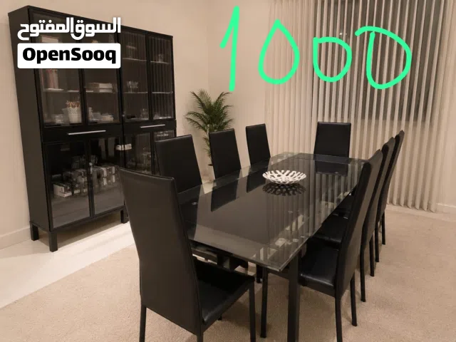 غرفة سفرة مع بوفيه قطعتين
