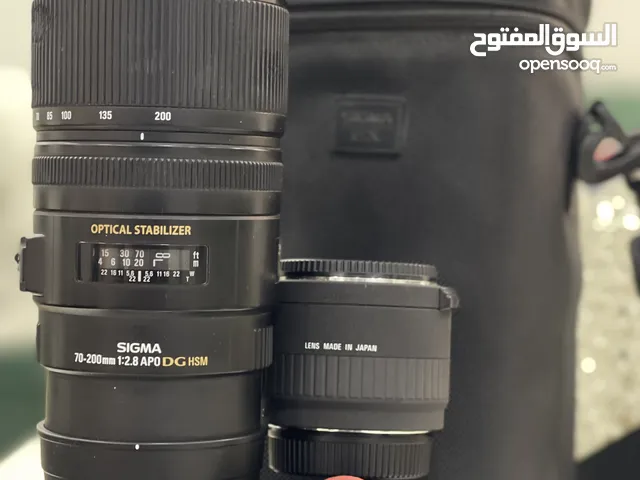 عدسه سجما الرياضيه 70-200 جيده جداً
