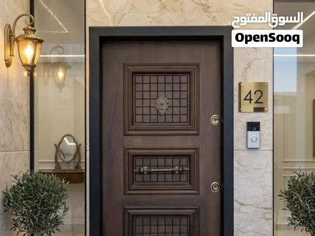 باب ضد السرقة متكامل (قفل + مقبض + إطار) بـ 69 رع فقط (آخر حبة - جاهز للتسليم)