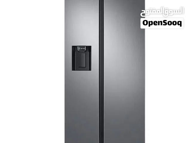 ثلاجة سامسونج سايد باي سايد بنظام تبريد مزدوج، سعة 617 لترًا من نيوتن ستورز nw5705
