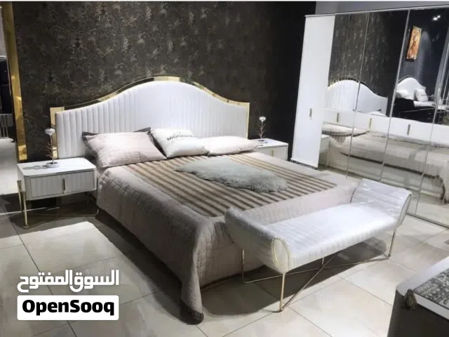 غرفة نوم موديل الملكة مودرن 9 قطع