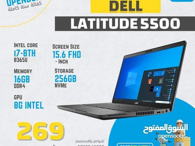 dell latitude 5500 core i7-8365U لابتوب احترافي كور اي 7 بسعر حرررق