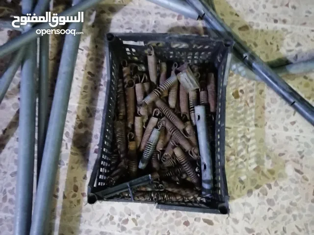 قفص نطاطه حديد مع السلم والزنبركات كامله
