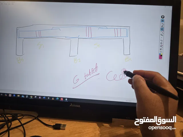 21.5" Other monitors for sale in Al Riyadh