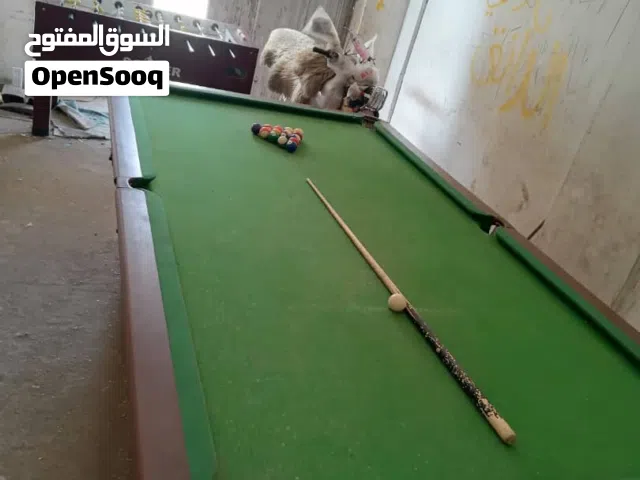 طاوله بلياردوا رخام شبه جديد مستخدم 4 شهور فقط وارد المملكه