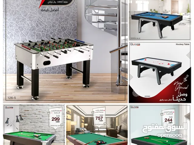 Olympia Sports Hockey Table, Billiard, Soccer Table, Table Tennis, Pool table offer