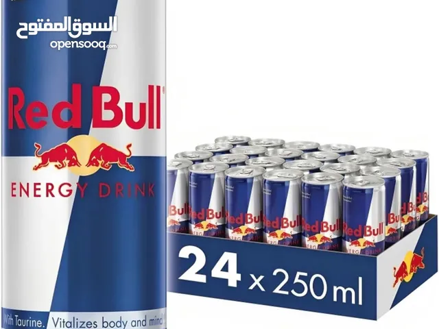 Red Bull Energy Drink 250 ml x 24 cans Halal certified, made in Switzerland