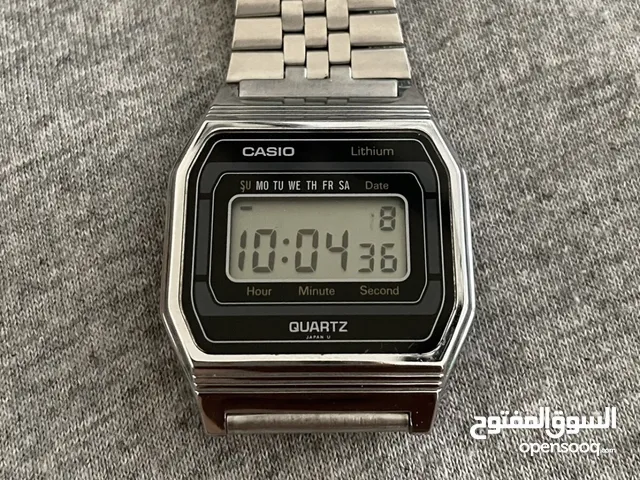 Casio B-817 Lcd Digital Watch Mod 155 Japan Made Vintage 1984
