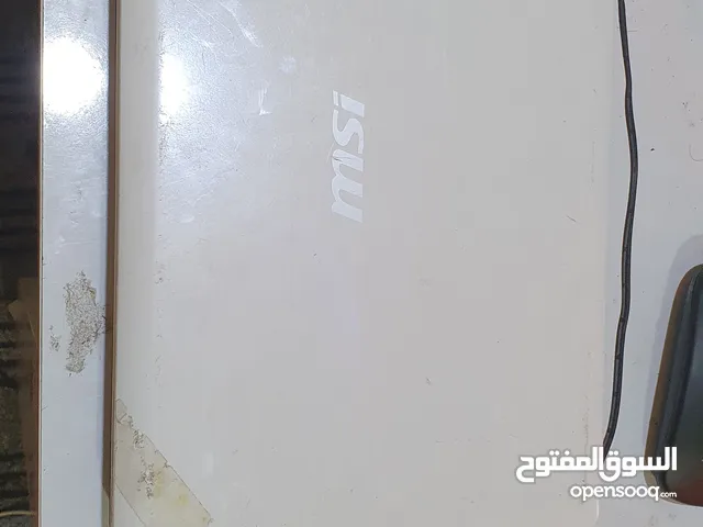 لابتوب MSI بحاله فوق الممتازه