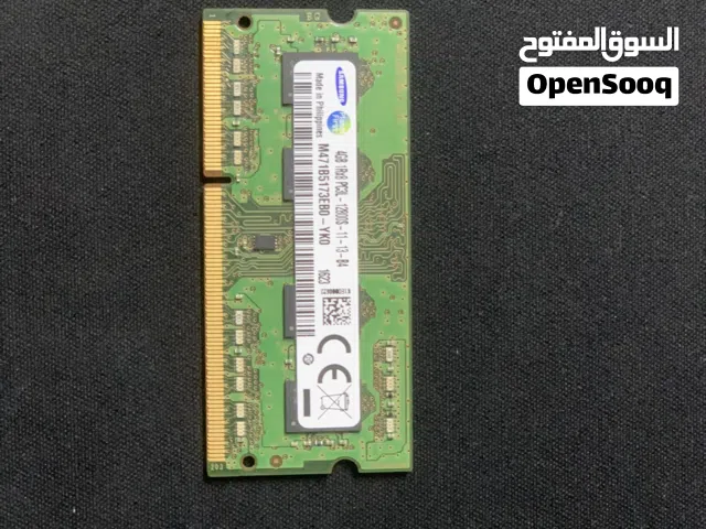 رام لابتوب DDR3 4GB Samsung