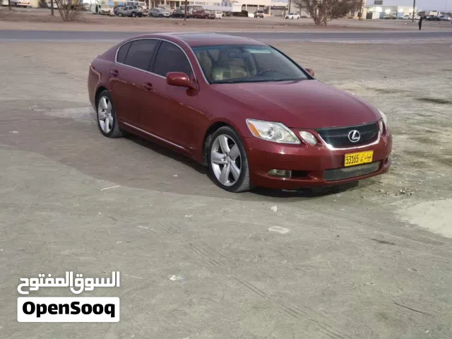 لكزس GS 300 موديل 2006، لون خمري، نظام متكامل، سيارة صالون مرخصة مع تأمين إلزامي