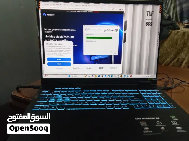 ASUS TUF F16 5060 8GB 16 GB DDR5 RAM 1 TAB SSD