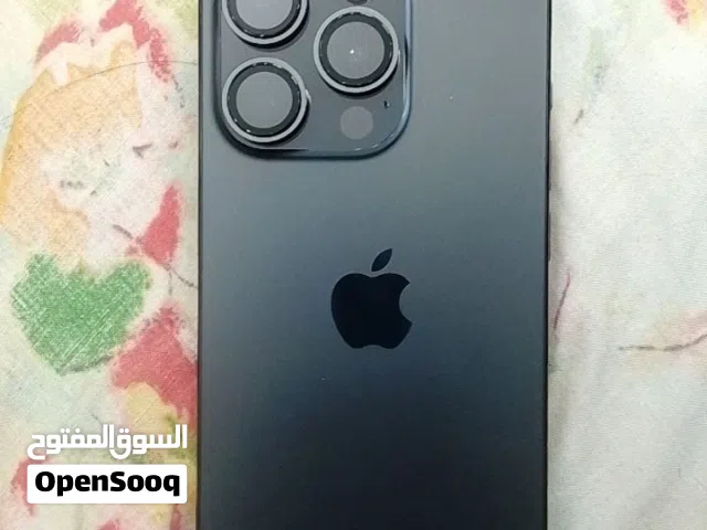للبيع ايفون15Pro 256gb التلفون مو مفتوح البطاريه81 معه الكارتون ب225وقابل