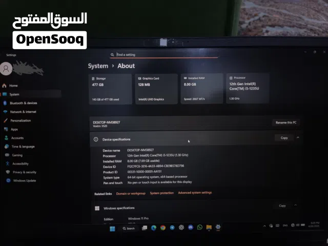 Windows Dell for sale  in Dhi Qar
