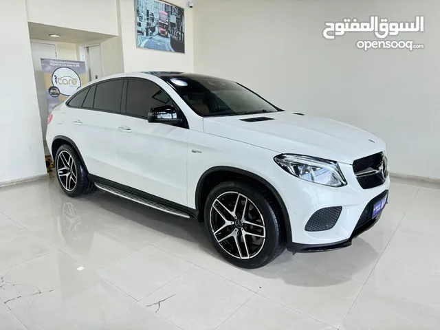 مرسيدس GLE43 4MATIC AMG ابيض / زعفراني خليجي