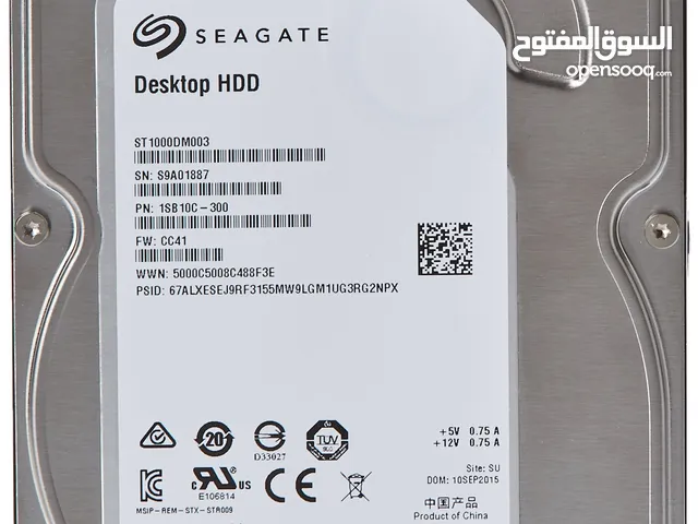 REFURBISHED HDD 3 MONTHS WARRANTY  هارد ديسك 500GB و 1T مجدد مكفول 3 اشهر